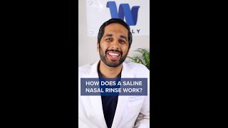 How Does a Saline Nasal Rinse Work [upl. by Lidda]