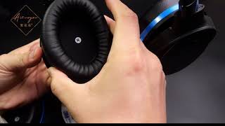 Ear Pads Mounting Base Foam Cushion For Audeze Mobius Penrose Gaming Headset [upl. by Trometer207]