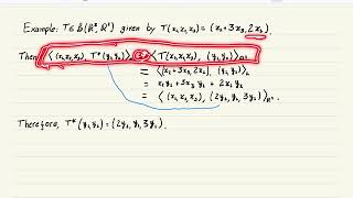 Example of adjoint operator 1 [upl. by Acemahs558]