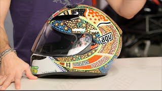 AGV K3 SV Dreamtime Helmet Review at RevZillacom [upl. by Aihsoj702]