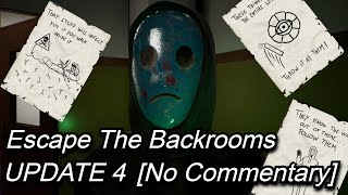 Escape The Backrooms UPDATE 4 Full Walkthrough [upl. by Junna]