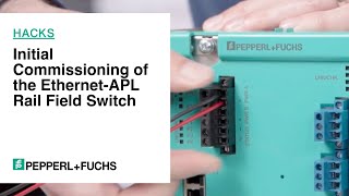 PepperlFuchs Hacks Initial Commissioning of the EthernetAPL Rail Field Switch [upl. by Rillis]