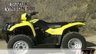 ATV Television  2002 Suzuki Vinson 500 Test [upl. by Nnaeiram]