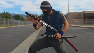 Katana amp Wakizashi Practice Daisho [upl. by Debo]