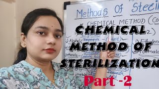 Chemical Method Of SterilizationPart2Nursing [upl. by Renaud261]