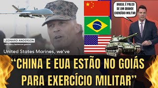 Mídia Internacional Fala Sobre Exercício Militar No Brasil Com China E EUA [upl. by Muriel218]