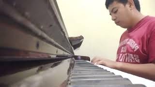 Cover Main Lagu   Hanyut  Abang Black Hanifah  Ost  Sabarlah Duhai Hati  Piano Version [upl. by Enyaht]