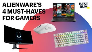 Alienwares 4 MustHaves for Gamers  Best Buy [upl. by Afnin]