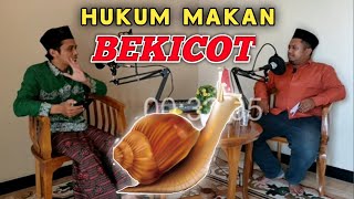 Hukum Makan Bekicot  Solusi Pedagang Bekicot oleh Ustd Munirul Hafidz [upl. by Sitra]