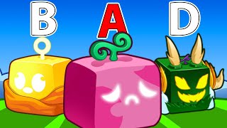 Choose Your Blox Fruit From Its First Letter But 1 is a LIE 2 [upl. by Ansell]