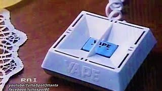 Spot  VAPE PIASTRINE Antizanzare  1982 HD [upl. by Noyes879]