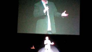 brian regan  improv response to audience scream [upl. by Nnagem]