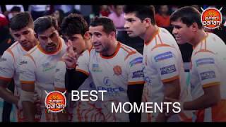 Puneri Paltan  Best Moments from Pro Kabaddi [upl. by Eartnoed525]