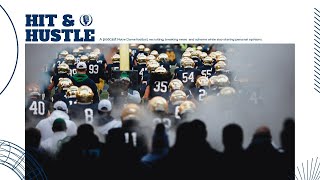 Hit and Hustle  Thoughts from Notre Dames First Spring Practice [upl. by Sucramed711]