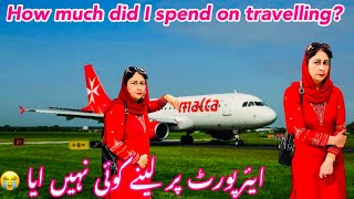 Travel Vlog From Luqa Malta Airport To London Gatwick Airport  How Much Did We Spend On Holiday [upl. by Yawnoc]