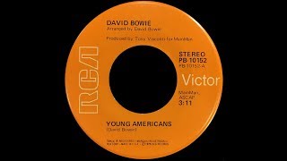 David Bowie  Young Americans 1975 Funky Purrfection Version [upl. by Chesney]