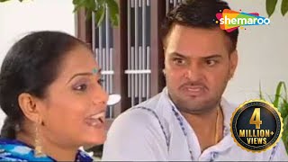 Funny Fight Between Husband and Wife  Family 425  Punjabi Comedy Scenes [upl. by Primavera]