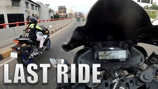 Last Ride at Mawa with My R15 V3  R15 এর সাথে শেষ রাইড  Vlog 15 [upl. by Cordeelia]