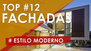 TOP 12 FACHADAS MODERNAS que te Dejarán sin Palabras 🏆🏠 ¡Las 12 Fachadas Modernas más Increíbles [upl. by Evangelin635]