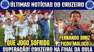 😭💙quotCRUZEIRO ESTÁ NA FINAL KRLquot COM MUITO SOFRIMENTO O CRUZEIRO ESTÁ NA FINAL DA SULA [upl. by Row]