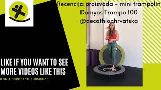 Recenzija mini trampolina Domyos kardiofitnes Fit Trampo 100 [upl. by Madid]