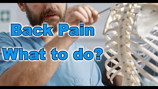 Back Pain What To Do Causes and Home Treatment Relieve and Fix Back Ache Why it hurts Help [upl. by Janiuszck135]