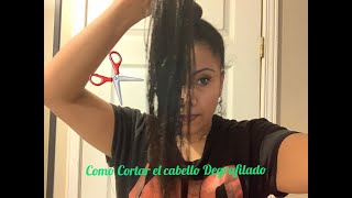 Como Cortar el Cabello Degrafilado [upl. by Goodill292]