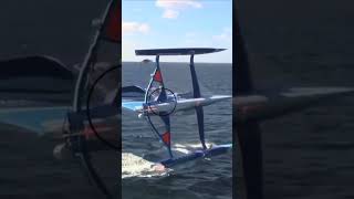 catamaran capsized crew falls 15 meters in the water sailing extreme [upl. by Lawrenson]