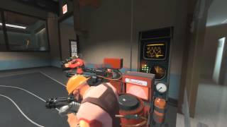 Team Fortress 2 Engineer Building on Enemys Intel Room 1080p2k [upl. by Falda]