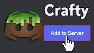 How To Add Crafty Bot To Discord Server [upl. by Cirilo]