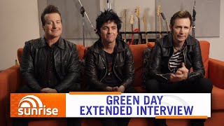 Green Day  extended interview ahead of Hella Mega Tour  Sunrise [upl. by Nellac]