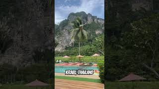 Aonang Paradise Resort Krabi really a paradise 😍krabi thailand resort naturebeauty travel [upl. by Jewett]