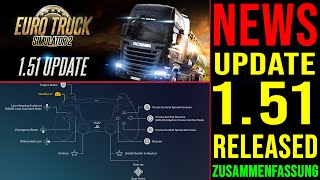 ETS2 151 Update Released NEWS 🚨 Update 151 ist da  Zusammenfassung [upl. by Dirgni622]