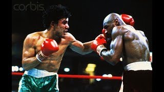 Marvin Hagler vs Mustafa Hamsho I Highlights [upl. by Yhtamit819]