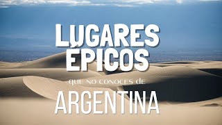 🎖⛔ SEGURO NO LOS CONOCES  ARGENTINA mejores LUGARES para visitar ✅ Turismo Argentina 2024 [upl. by Shreeves372]