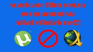 Scaricare Film gratis senza programmi su AltaDefinizione [upl. by Holden]