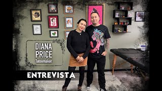 DE TATUADOR A TATUADOR  La entrevista con DIANA PRICE [upl. by Meeker663]