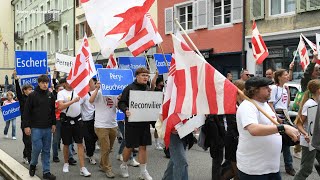 Les panneaux disparus du Jura bernois réapparaissent à Delémont [upl. by Matti23]