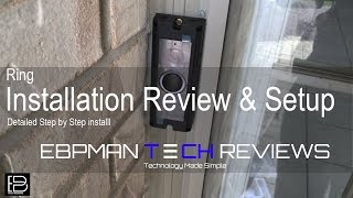 NEW 2016 Ring Video Doorbell Pro Review amp Installation [upl. by Enailuj]