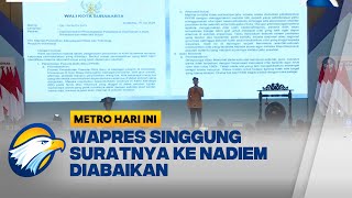 Wapres Minta Sistem Zonasi Dikaji Ulang  Metro Hari Ini [upl. by Kung]