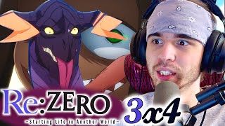 The Lust Dragon 🤪  ReZero Season 3 Episode 4 REACTION [upl. by Akimrehs]