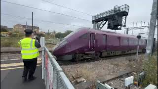 MY SUPPORT WORKER VIDEOING CLASS 810 001 AURORA DEPARTING PETERBOROUGH 20TH SEPTEMBER 2O24 [upl. by True]