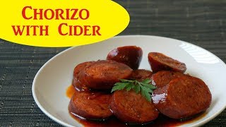 Chorizo with Cider  Spanish Taster [upl. by Abshier]