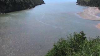 Bay of Fundy Tide Timelapse Fundy National Park [upl. by Refannej]