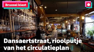 Brussel kiest Dansaertstraat rioolputje van het Brusselse circulatieplan  BRUZZ [upl. by Ynamreg640]