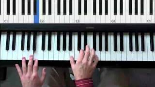 Santeria By Sublime  Sing and Play  Piano Lesson in Accompaniment  ADV [upl. by Cayla]