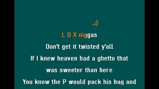 The Lox Recognize Karaoke Lyrics [upl. by Ilan25]