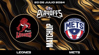 Leones de Ponce vs Mets de Guaynabo  Juego 2  BSN2024 [upl. by Sulakcin]