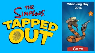 The Simpsons Tapped Out 45 Whacking Day Update 2016 Overview [upl. by Aamsa]