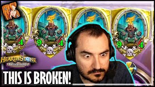 BOMB BUILDS ARE SO BROKEN  Hearthstone Battlegrounds [upl. by Cosetta]